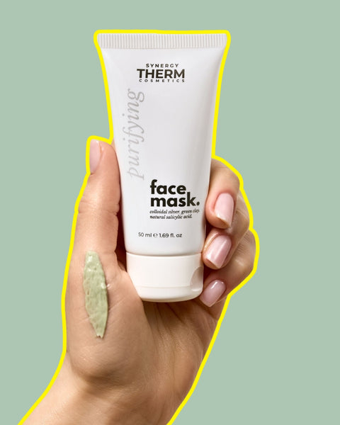 Purifying Face Mask with Salicilyc Acid, Green Clay and Colloidal Sylver